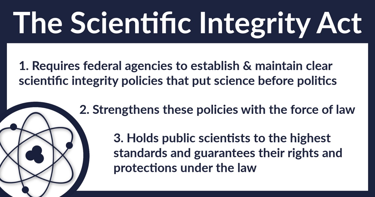 Proposed Scientific Integrity Act Would Help Reverse Trump’s “War on Science”