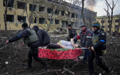 Russia’s Bombs Target Women in Mariupol