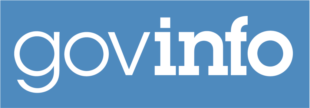govinfo blue logo