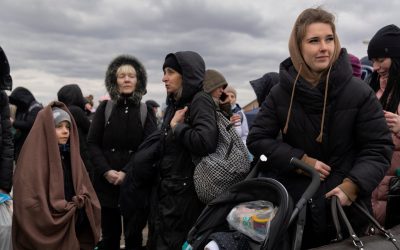 While Men Fight for Their Land in Ukraine, Their Families Try to Survive in a Foreign Country