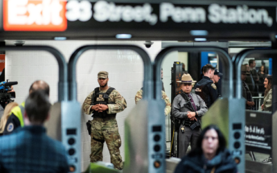 The Controversial Reactions to Deploying the National Guard to New York Subways