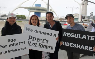 Rideshare Drivers Organize As Earnings Decline (Technology Policy Brief #160)